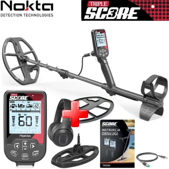 Nokta SCORE 3 ProPack (TripleScore) +ausinės ir ritė